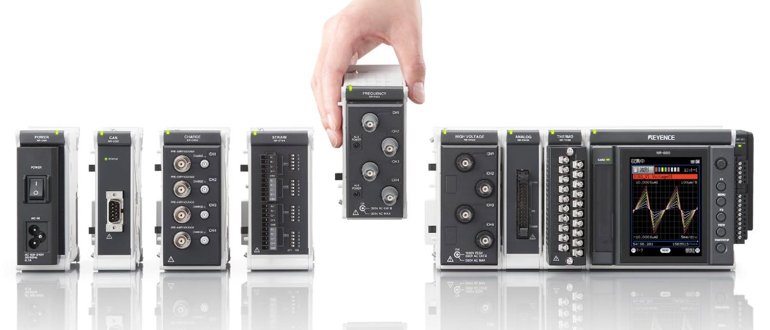 マルチ入力データ収集システム NR600シリーズ